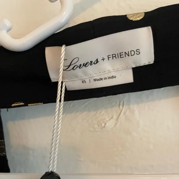 Lovers + Friends Whisper Top in Gold Dot - Picture 9 of 9